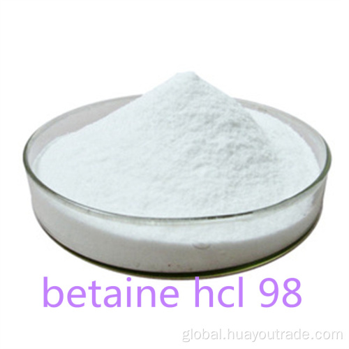 Betaine Hcl 98% Powder betaine HCL 98% feed grade Factory